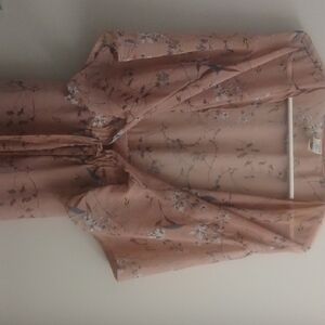 Elegant Floral Women's Robe